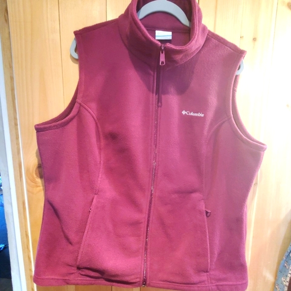 COLUMBIA FLEECE ZIP VEST WOMEN'S SIZE 1X - Picture 3 of 9
